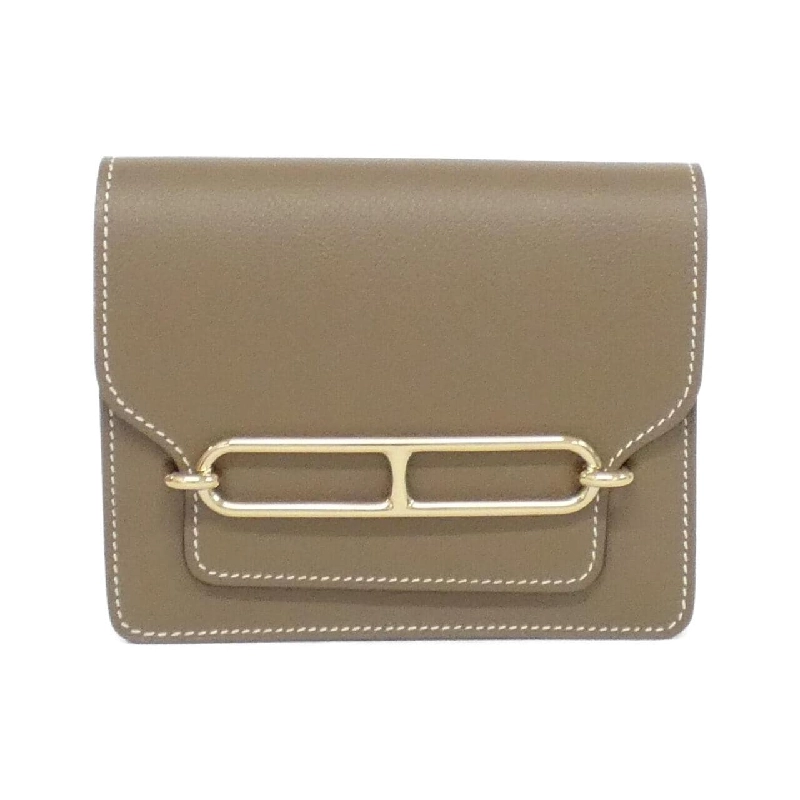 【Sản phẩm chưa sử dụng】Ví Hermes Luri Slim Bicolor 082212CP 621420