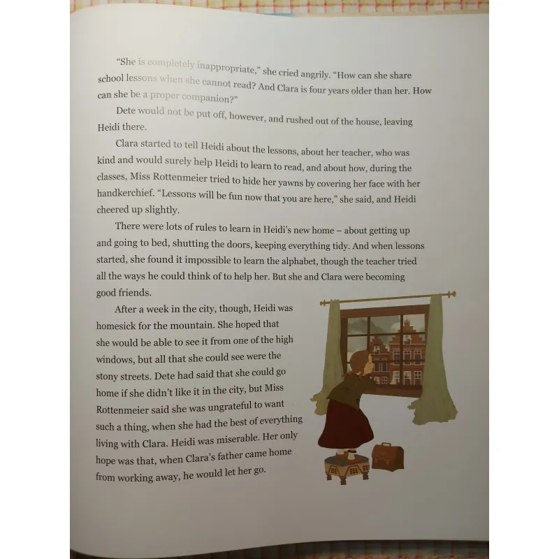 📘 HEIDI – CÔ BÉ CỦA NÚI RỪNG ALPES • Bìa xốp, khổ siêu to 763795