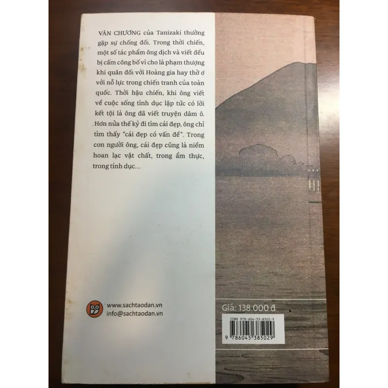 [TRUYỆN NGẮN - NHẬT BẢN] Tuyển tập Tanizaki Junichiro 589119