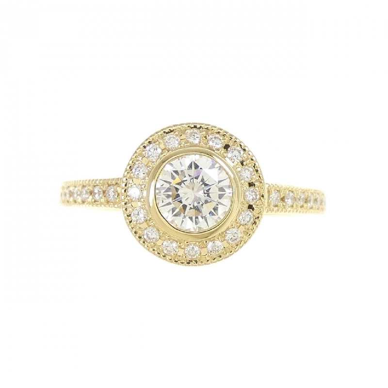 Nhẫn kim cương K18YG 0.418CT G SI2 VG - Hàng hiệu Chính hãng 874940