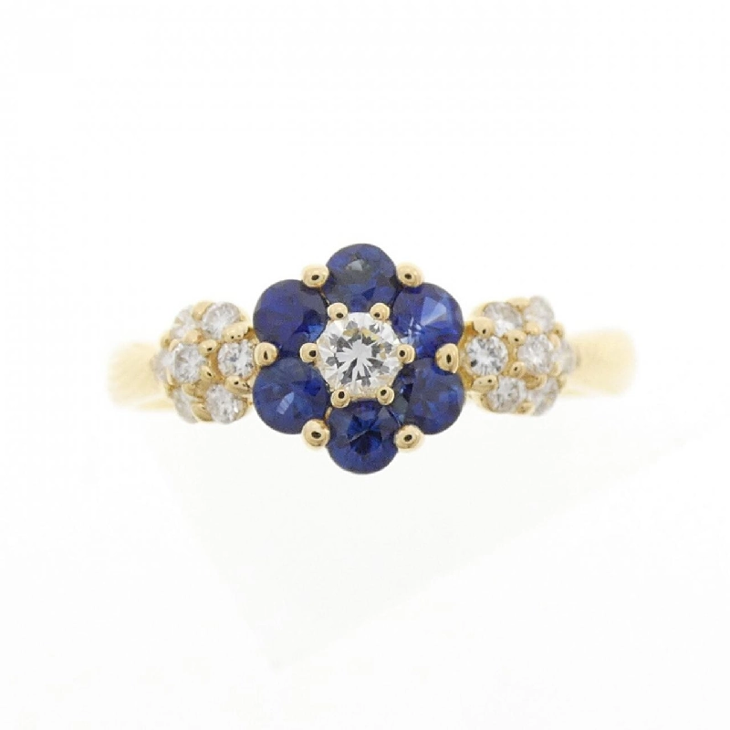 Nhẫn Sapphire Hoa K18YG 0.39CT - Hàng hiệu Chính hãng 669657