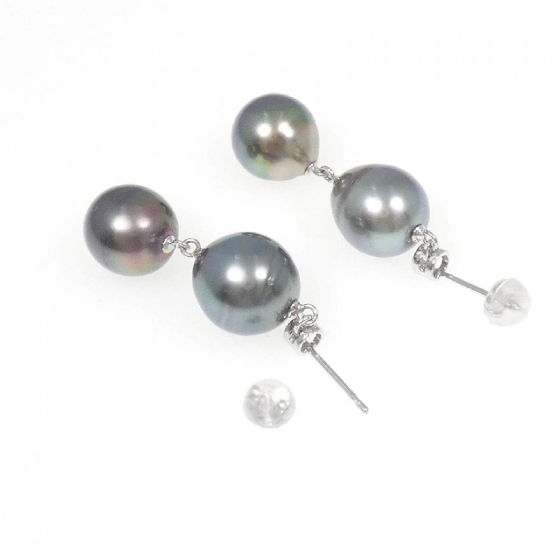 K14WG Bông tai ngọc trai đen - Hàng hiệu Authentic 869351