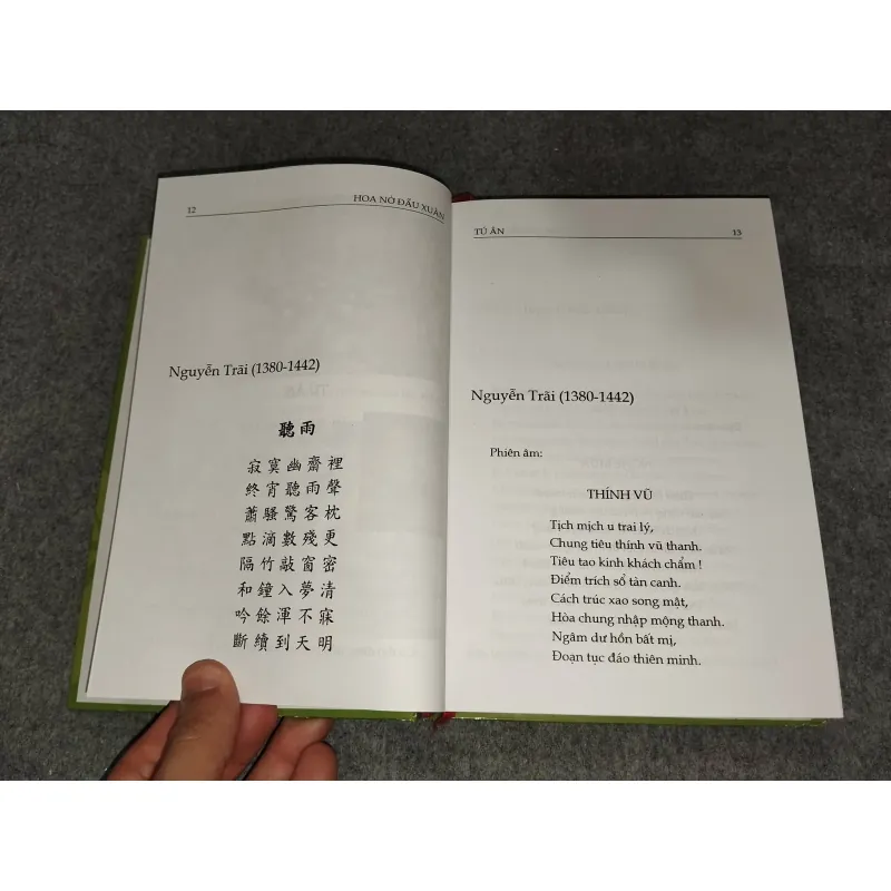 HOA NỞ ĐẦU XUÂN - THƠ SONG NGỮ 729542