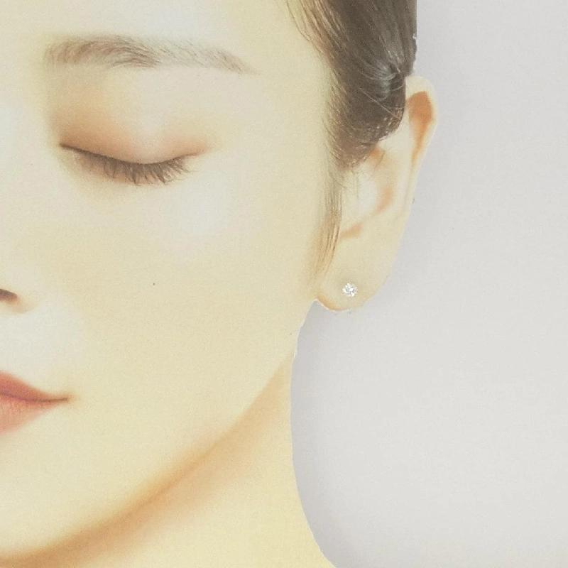 K18YG Bông tai Kim cương 0.226CT 0.223CT H SI1 Tốt - Hàng hiệu Chính hãng 874174