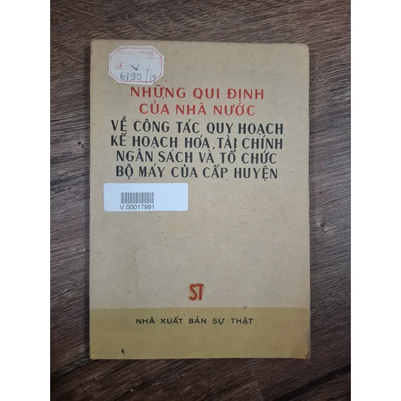 Những Quy Định Của Nhà Nước Về Công Tác Quy Hoạch Kế Hoạch Hóa... 727765