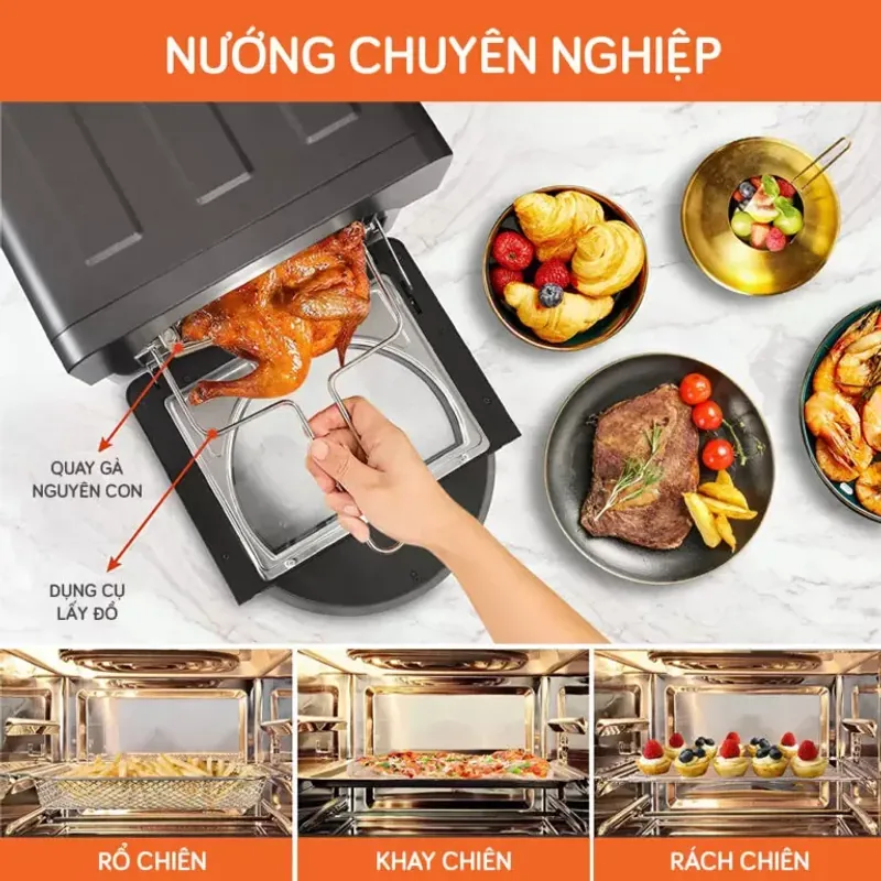 Nồi chiên không dầu UNIE UE-999 1044002