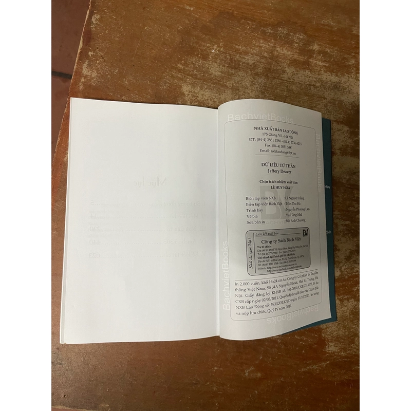 DỮ LIỆU TỬ THẦN- JEFFERY DEAVER  550077