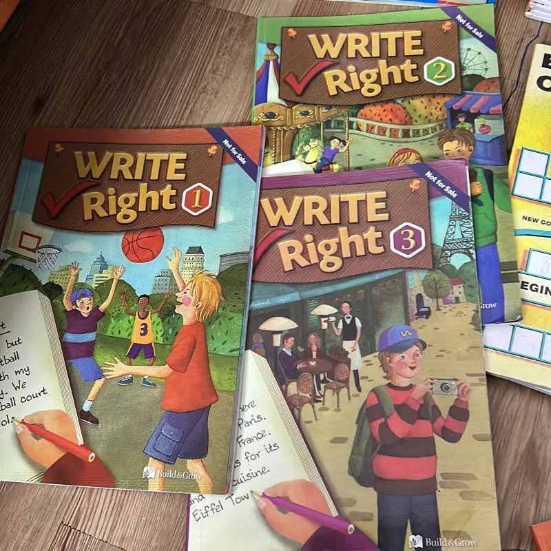 Bộ 3 quyển luyện viết Write right cho bé 1031517
