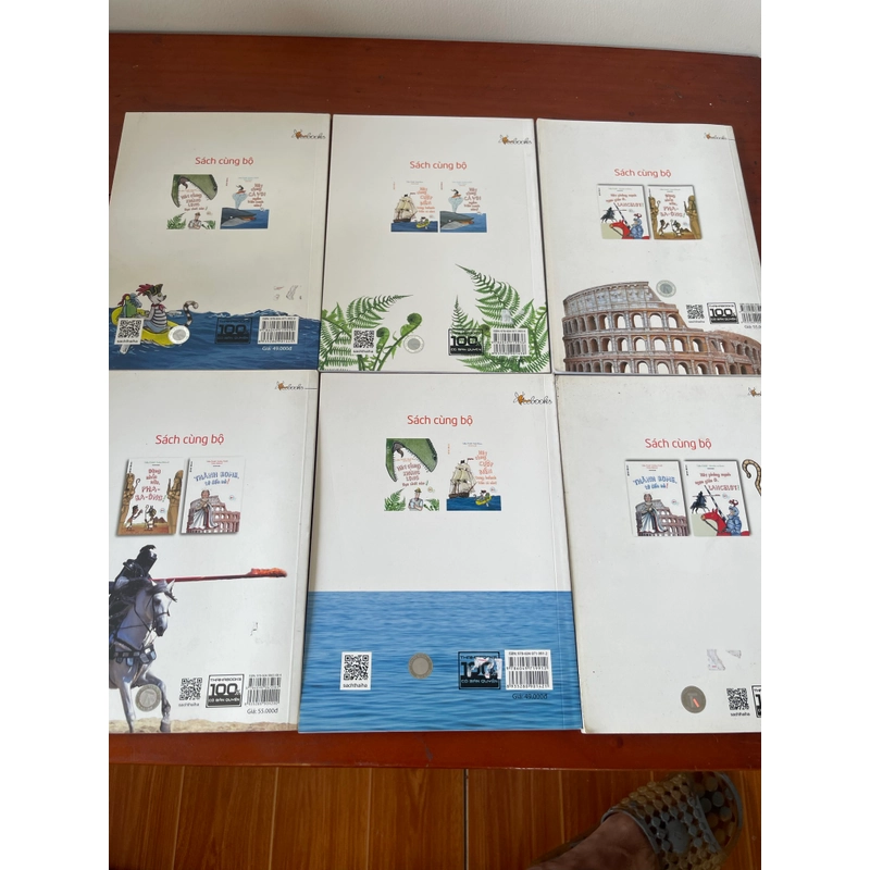 Bộ 6 quyển sách THIẾU NHI 539531