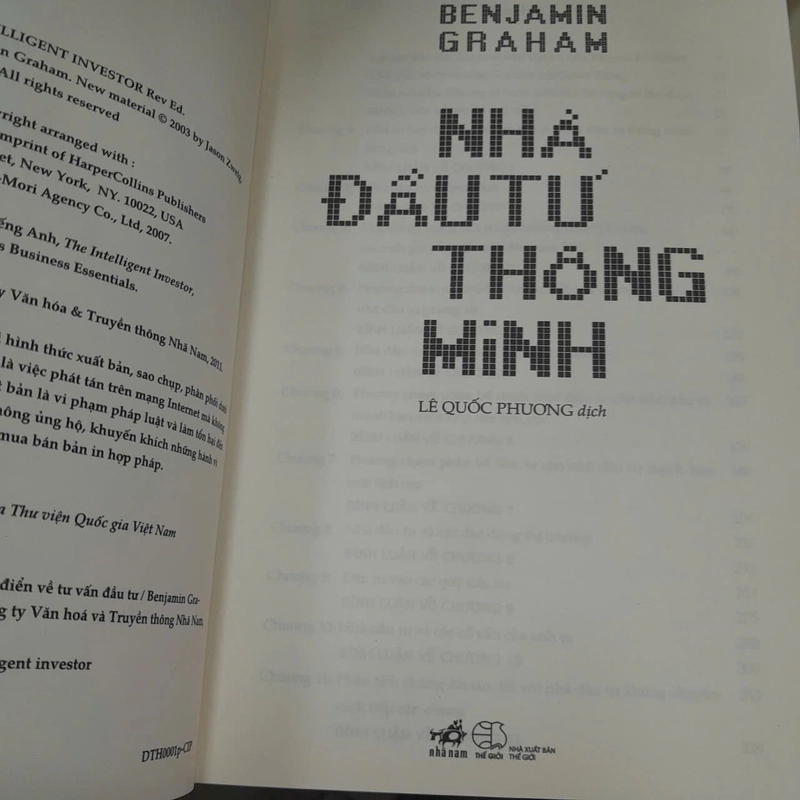 Nhà đầu tư thông minh - Benjamin Gramham 292107