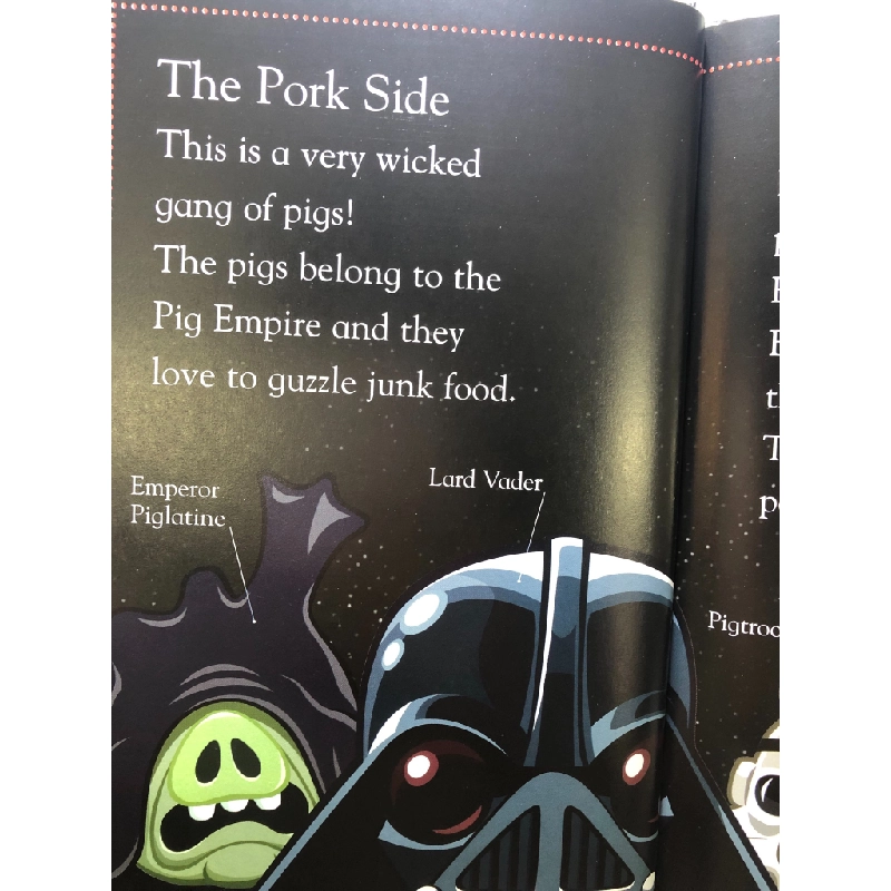 Angry Birds StarWars Lard Vader's Villains DK BÌA CỨNG mới 85% bẩn nhẹ Ruth Amos HPB2707 NGOẠI VĂN 458720