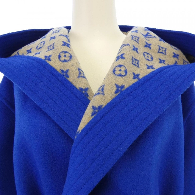 Áo khoác wrap màu xanh hoàng gia LOUIS VUITTON FOCO20QWE - Hàng hiệu Authentic 812680