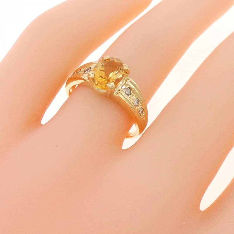 Nhẫn Citrine K18YG 1.13CT 667823