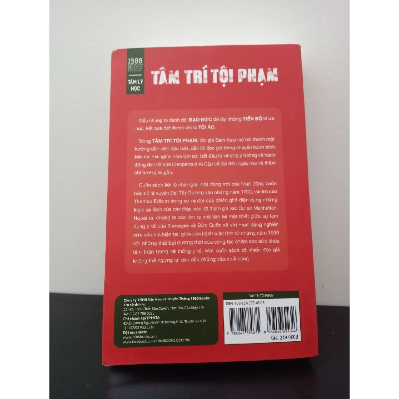 Tâm Trí Tội Phạm Same Kaean New 100% HCM.ASB2202 910731