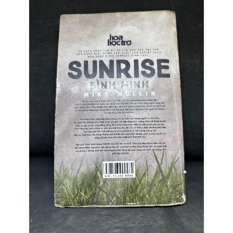 [Phiên Chợ Sách Cũ] Sunrise - Bình Minh - Tập 3 của cuốn sách bán chạy Tàn Tro, Hoa Học Trò - Mike Mullin 2804, 2015 445688