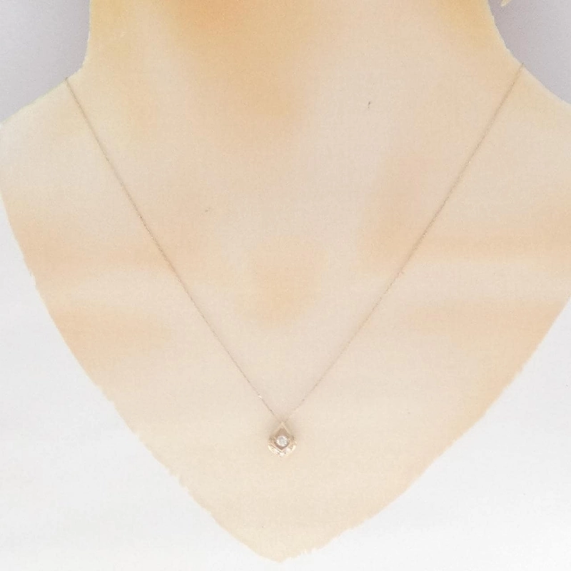 K18PG Dây chuyền kim cương 0.10CT - Hàng hiệu Authentic 863822