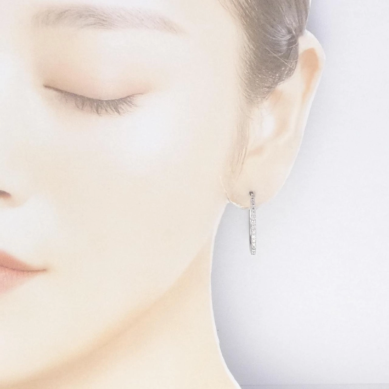 K18WG Bông tai kim cương 0.50CT - Hàng hiệu Chính hãng 875246