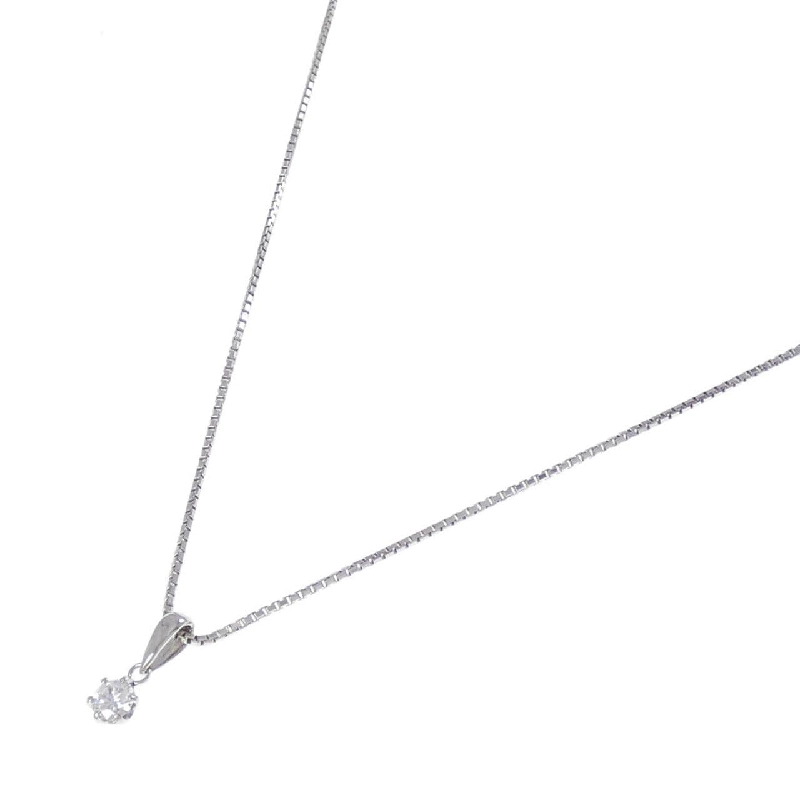 Dây chuyền kim cương Solitaire PT900/PT850 0.21CT - Hàng hiệu Chính hãng 861719