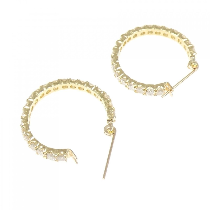 K18YG Bông tai kim cương 2.24CT - Hàng hiệu Chính hãng 868091