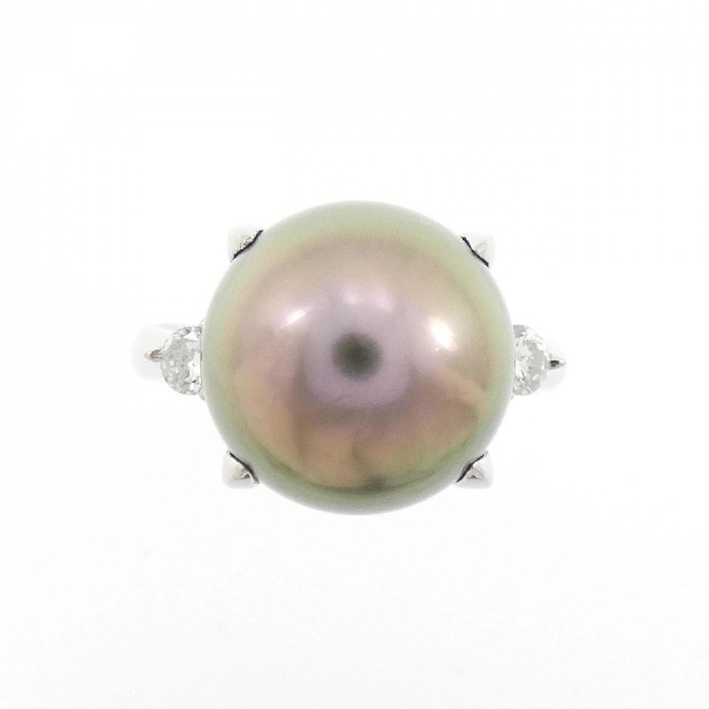 Nhẫn ngọc trai đen PT900 12mm - Hàng hiệu Authentic 846759