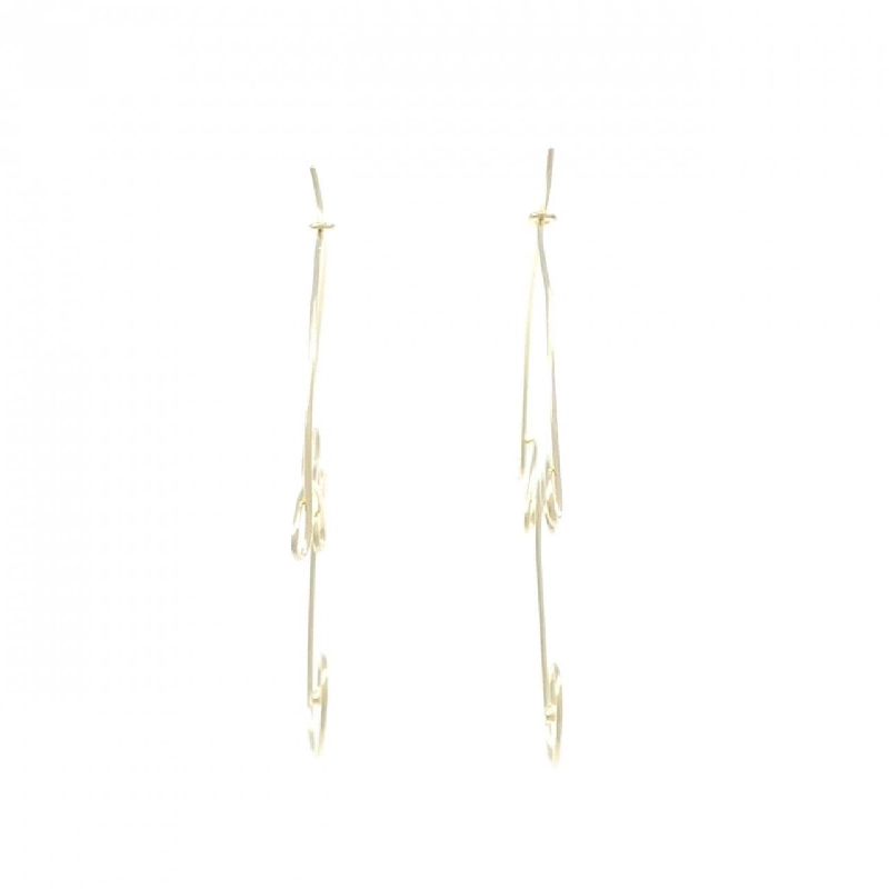 K18YG Bông tai ô - Hàng hiệu Authentic 867689