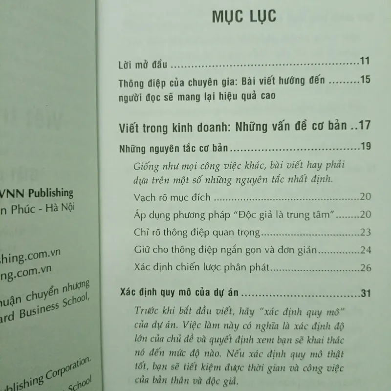 Viết trong kinh doanh  738842