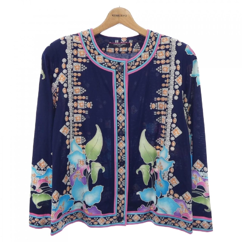 【Mã giảm giá】Thời trang Leonar LEONARD FASHION Áo khoác cardigan 640566