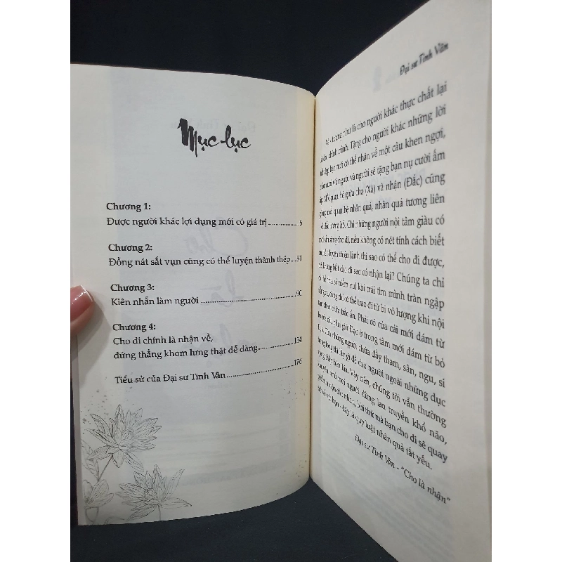 Cho là nhận tu thân mới 90% 2023 -HCM2705 Đại sư Tinh Vân SÁCH TÂM LINH - TÔN GIÁO - THIỀN 923196