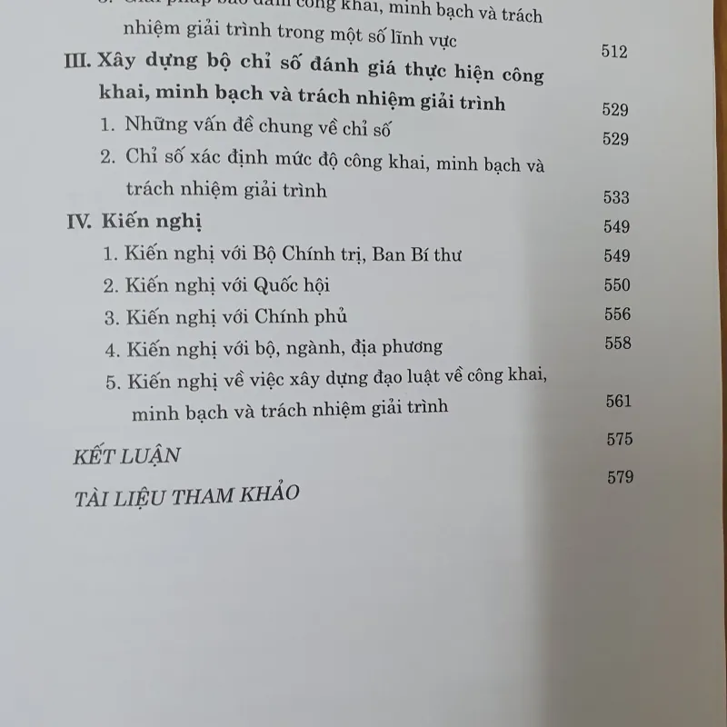 CÔNG KHAI MINH BẠCH... Ở VIỆT NAM HIỆN NAY  756485