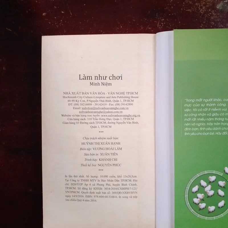 Làm như chơi - Minh Niệm 705247