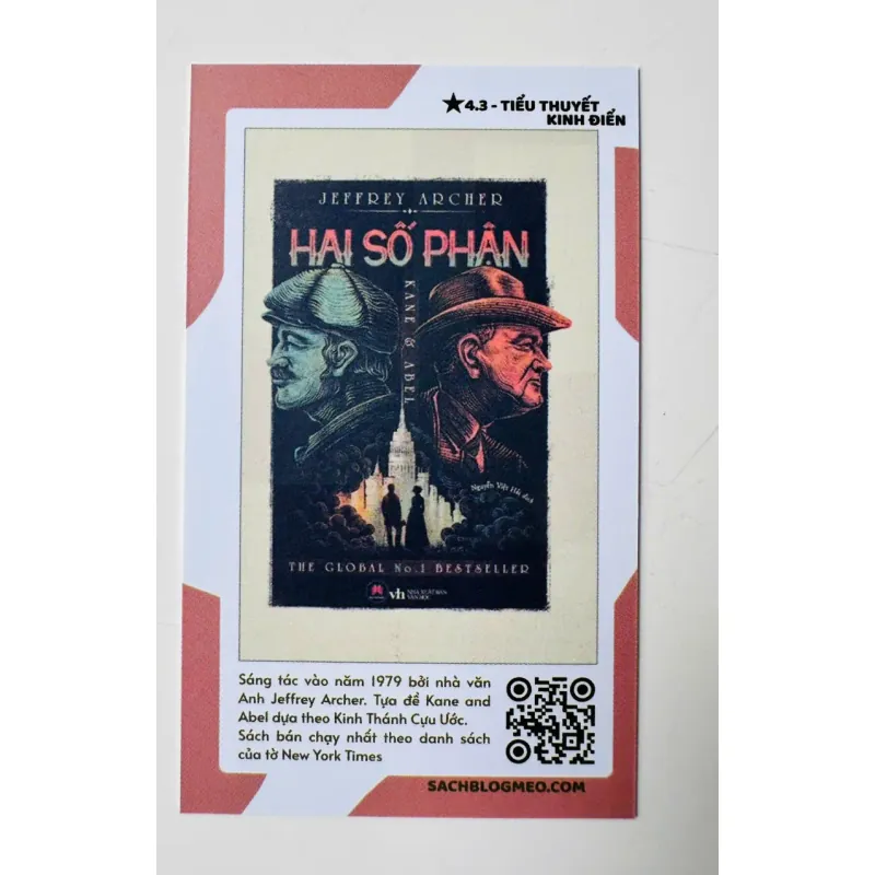 (Miễn phí)  Bookmark Hai Số Phận (Tặng 1 sp cho 1 đơn hàng) - Designed by Blogmeo 571153