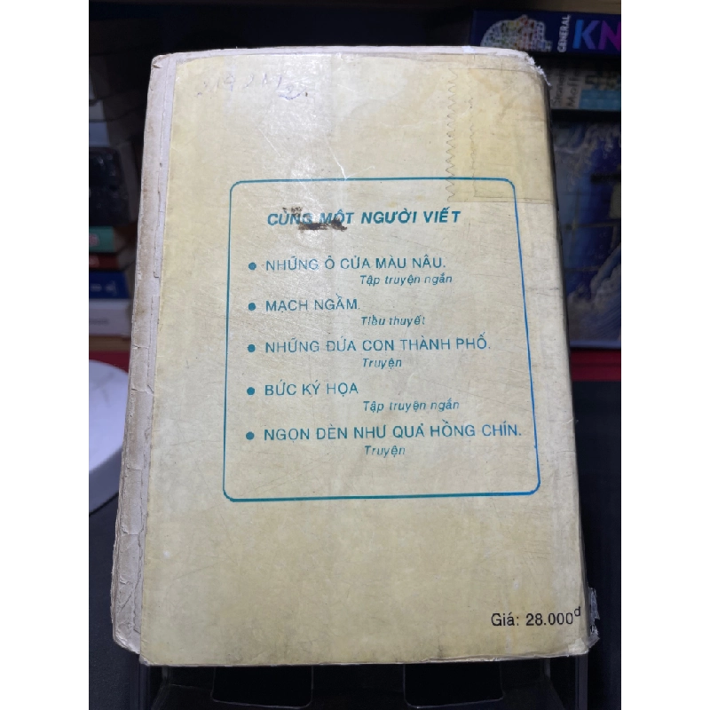 Tan vỡ 1995 mới 50% ố vàng rách bìa Tùng Điển HPB0906 SÁCH VĂN HỌC 500298