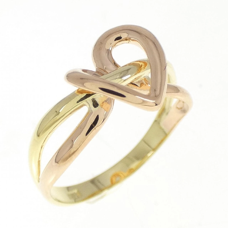 Nhẫn hình trái tim K18YG/K18PG 673312