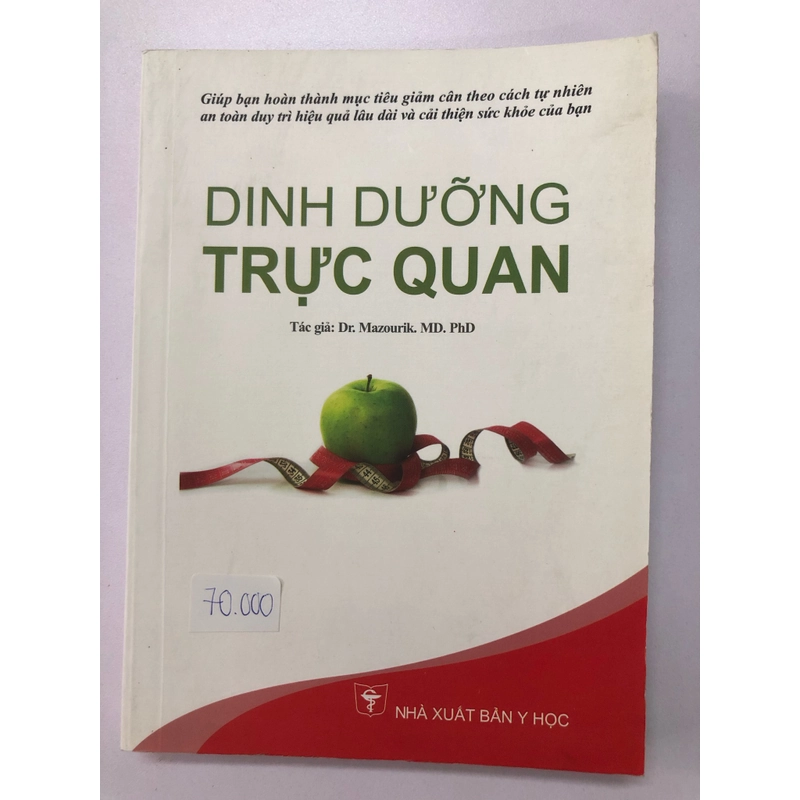 DINH DƯỠNG TRỰC QUAN ( SÁCH DỊCH) - 219 TRANG, NXB: 2012 290106