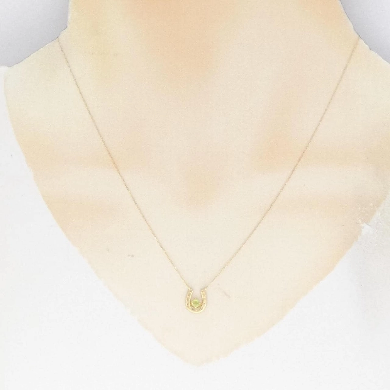 K18YG Peridot Necklace - Hàng hiệu Authentic 863947
