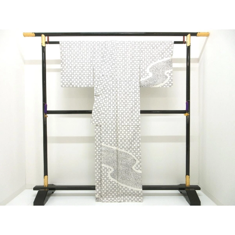 Áo kimono thăm viếng, dệt tơ, nhuộm hồng gấc - Hàng hiệu Authentic 877385