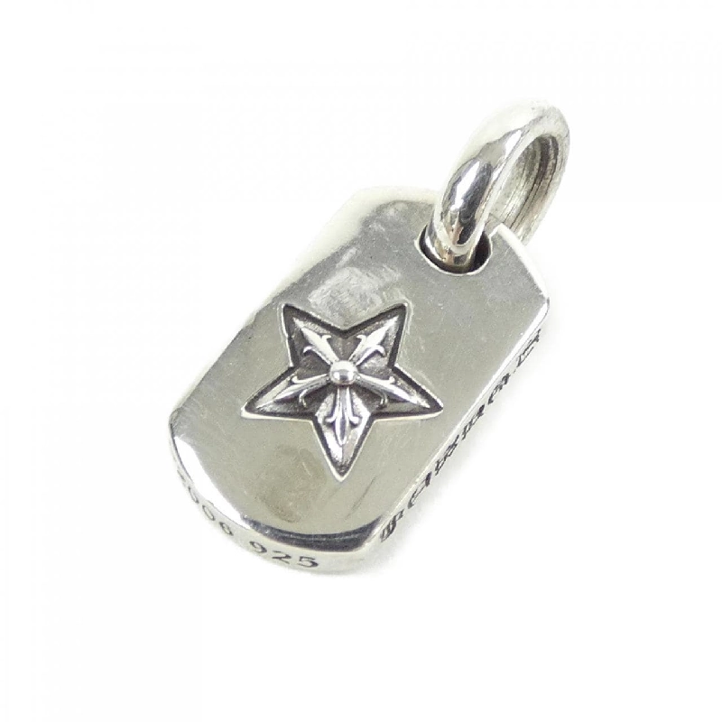 Mặt dây chuyền CHROME HEARTS DOG TAG TINY STAR - Hàng hiệu Authentic 901070