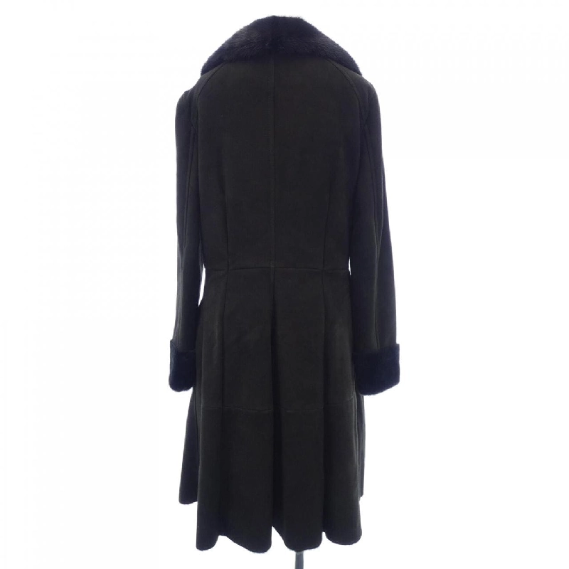 【Mã giảm giá】Áo khoác lông cừu PRADA 643237