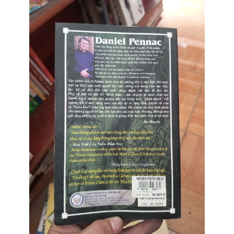 Hoa trái của niềm đắm say - Pennac 2008 Sách văn học VAVO-AK19 935916