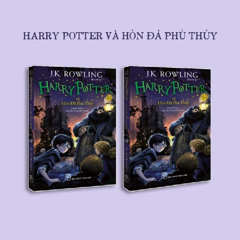Harry Potter - Tập 1 - Khổ Nhỏ (Bộ 2 Cuốn) - J. K. Rowling (Mới 100%) Huyền bí, giả tưởng, kinh dị, NXB Trẻ - SÁCH ĐẠI HỌC 483182