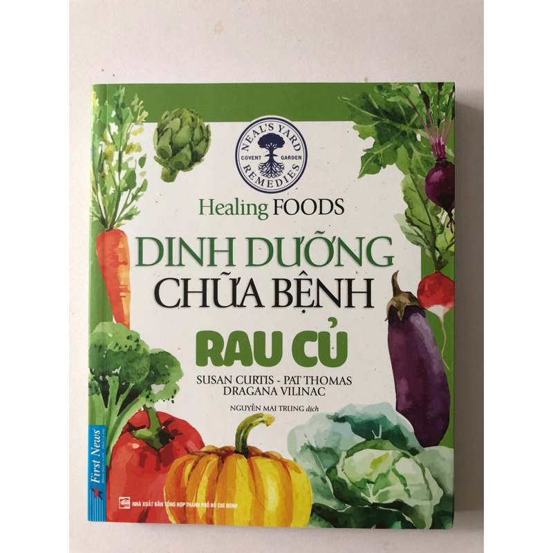 DINH DƯỠNG CHỮA BỆNH RAU CỦ ( SÁCH DỊCH) - 116 TRANG, NXB: 2020 290593