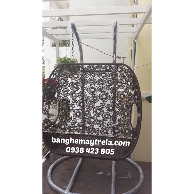 Ghế xích đu mây nhựa 523107