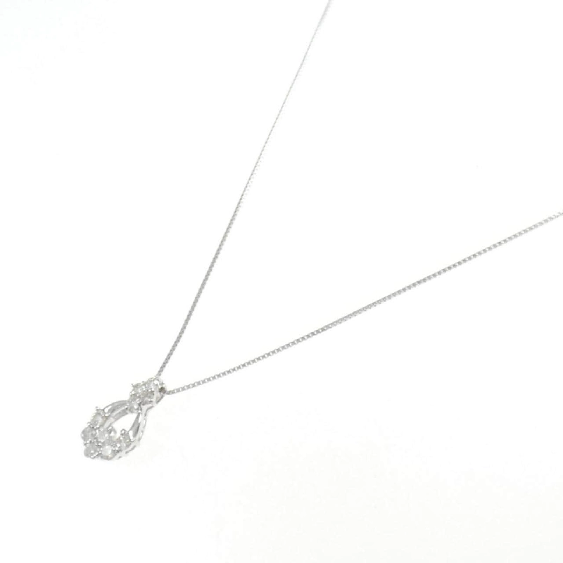 K18WG Dây chuyền kim cương 0.50CT - Hàng hiệu Chính hãng 863806