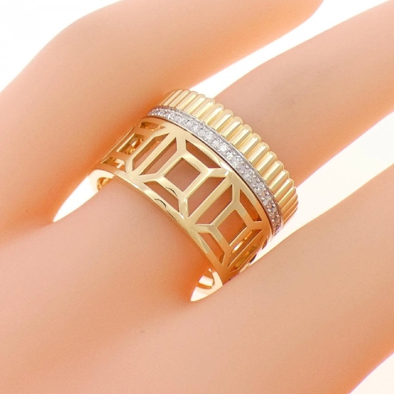 Boucheron Quatre Radiant Openwork Ring - Hàng hiệu Authentic 835260