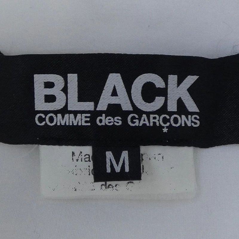 BLACK COMME des GARCONS 1M-B030 Áo Sơ Mi Ngắn Tay - Hàng hiệu Chính Hãng 812243