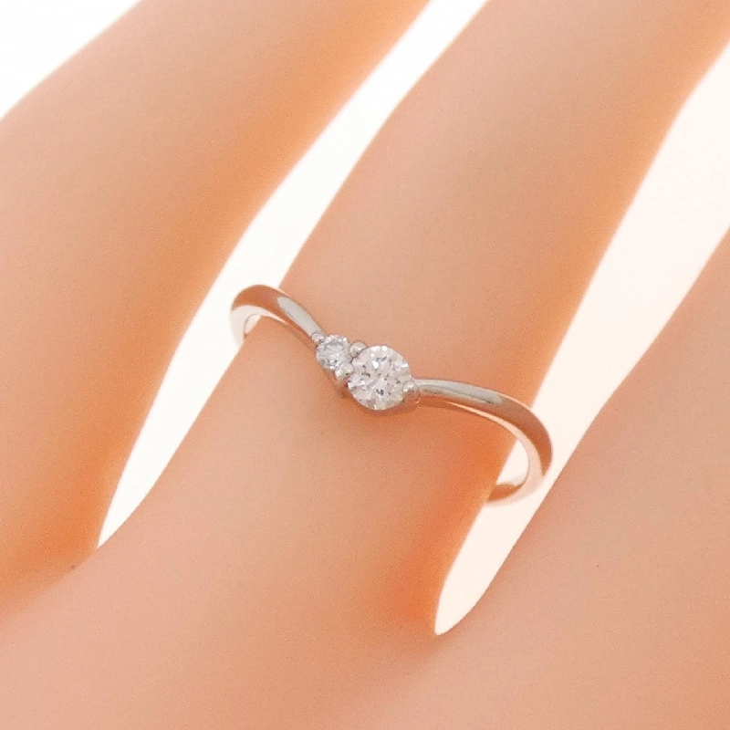 Nhẫn kim cương PT950 0.1CT 668573