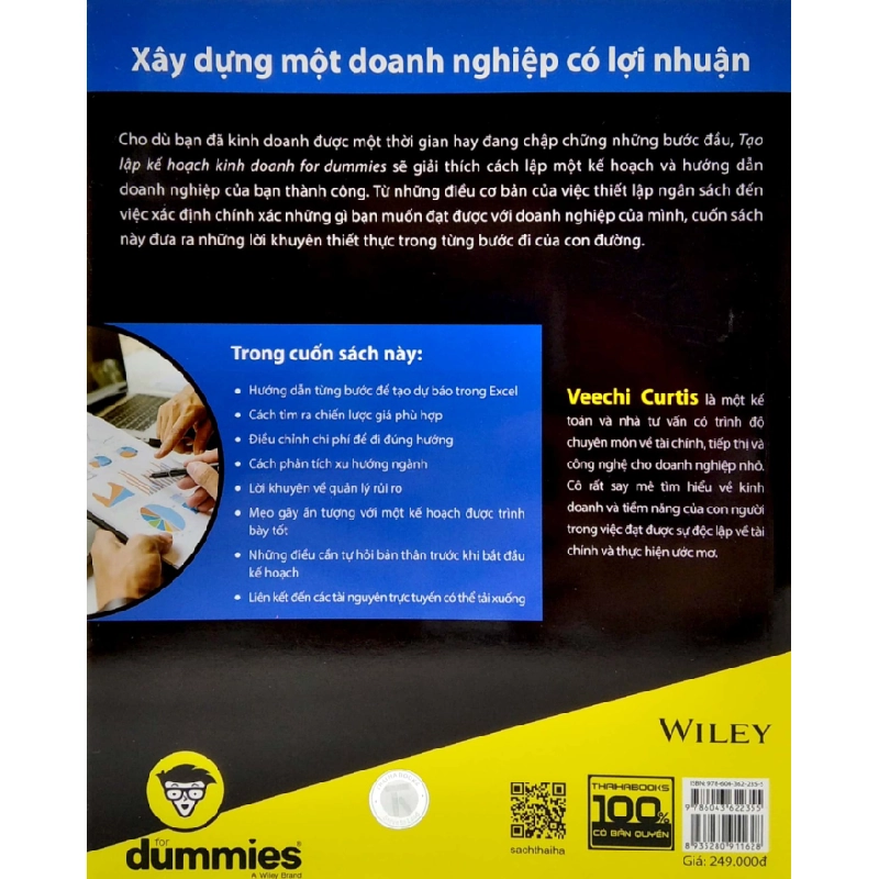 Tạo Lập Kế Hoạch Kinh Doanh For Dummies - Veechi Curtis 296581