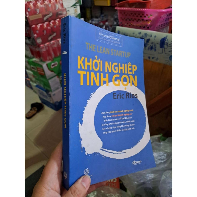 (TẶNG BOOKMARK) Khởi nghiệp tinh gọn - Eric Ries RBK0910 937631