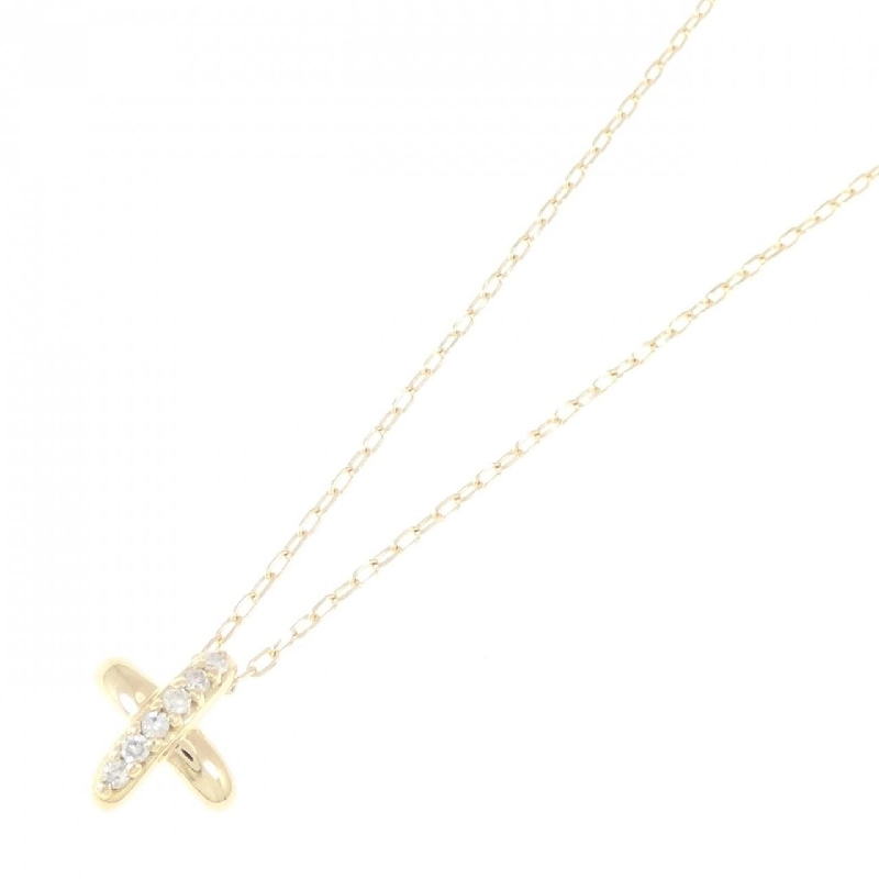 K18YG Dây chuyền kim cương - Hàng hiệu Authentic 862676