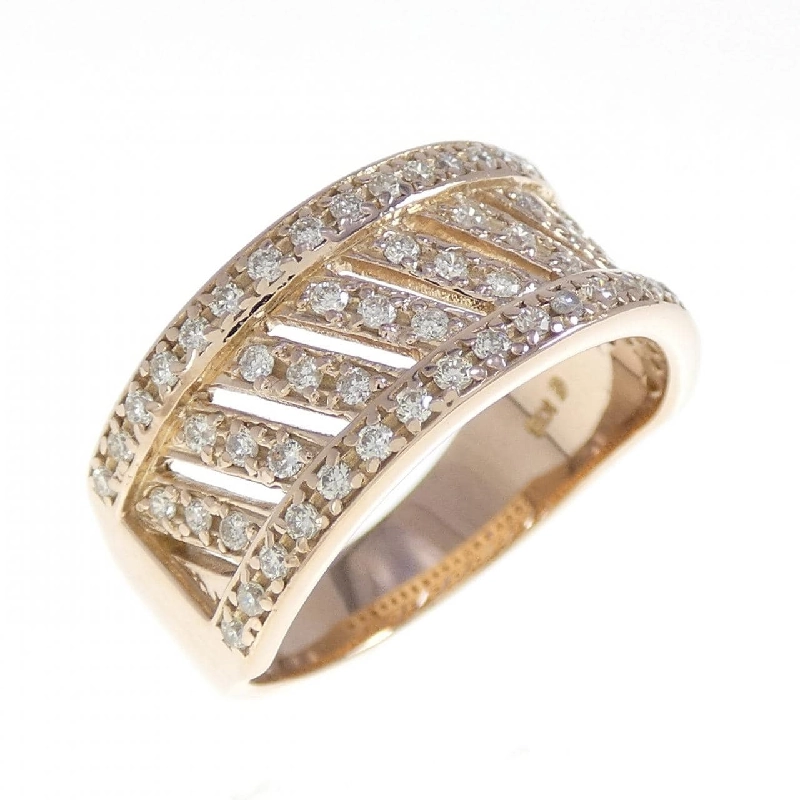 K18PG Nhẫn Kim Cương - Hàng hiệu Chính hãng 848443